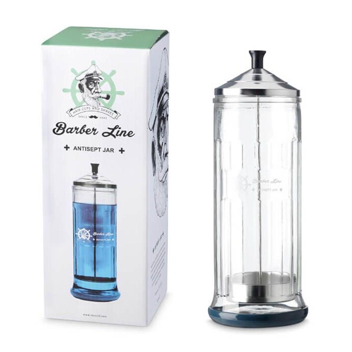 Barber Line Antiseptica Jarra 1Un